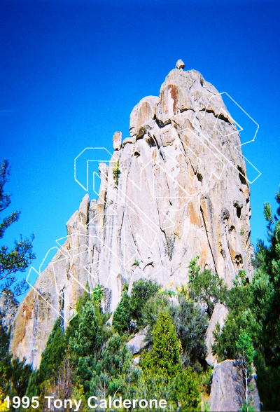 photo of Banana Rock - Southeast from City of Rocks