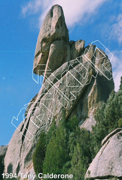 photo of Land of the Lost, 5.10- ★★ at The Boxtop from City of Rocks