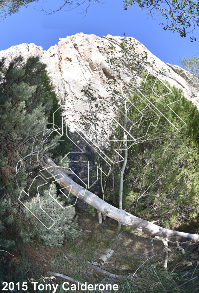 photo of Bumblie Rock - West from City of Rocks