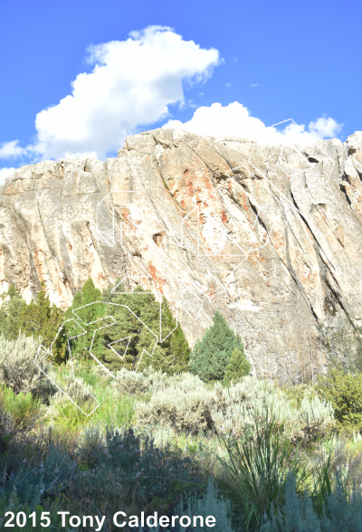 photo of Bumblie Rock - West from City of Rocks