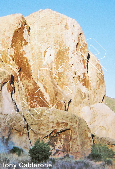 photo of Checkered Demon - West from City of Rocks