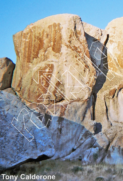 photo of Checkered Demon - West from City of Rocks