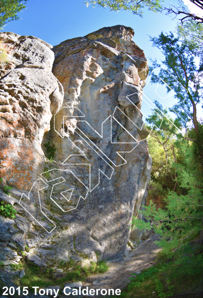 photo of Flaming Rock - North from City of Rocks