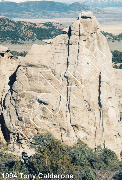 photo of Creekside Tower - West from City of Rocks