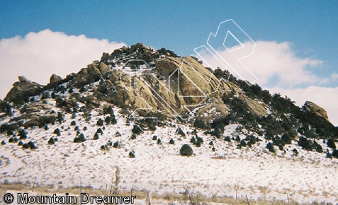 photo of Dome Rock from City of Rocks