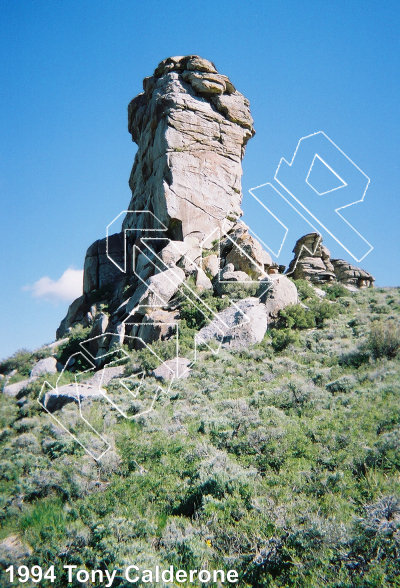 photo of Finger Rock from City of Rocks