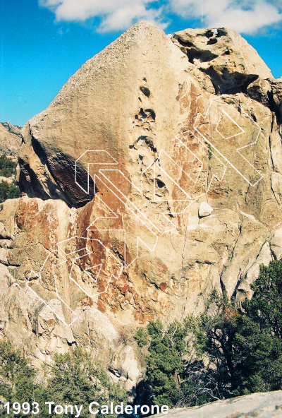 photo of Flaming Rock - West from City of Rocks