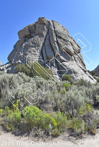photo of Indian Chief from City of Rocks