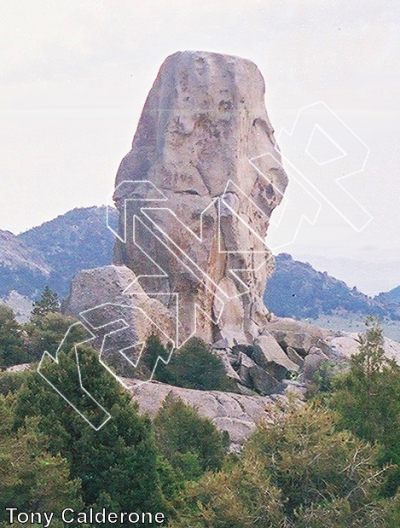 photo of Lost Arrow - West from City of Rocks