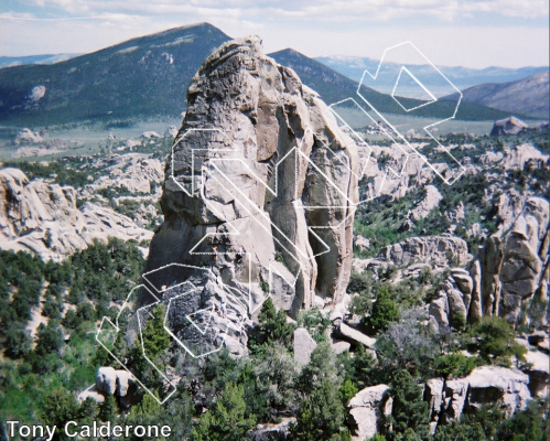 photo of The Incisor from City of Rocks