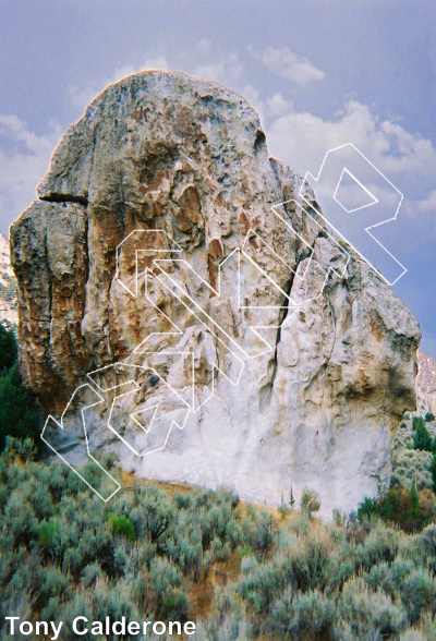 photo of Mushroom Rock - West from City of Rocks