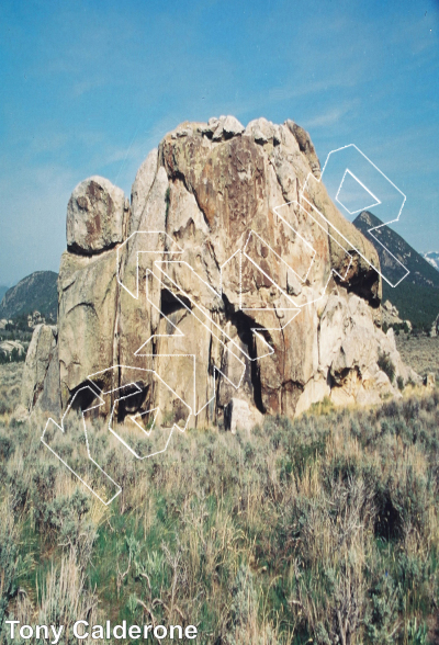 photo of How Now Brown Cow, 5.11- ★★★ at Out to Pasture from City of Rocks