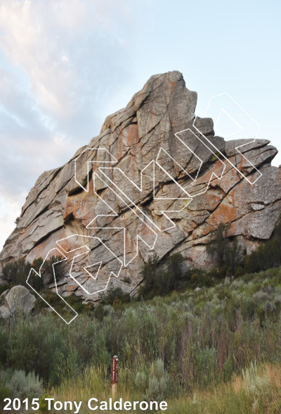 photo of Owl Rock - East from City of Rocks