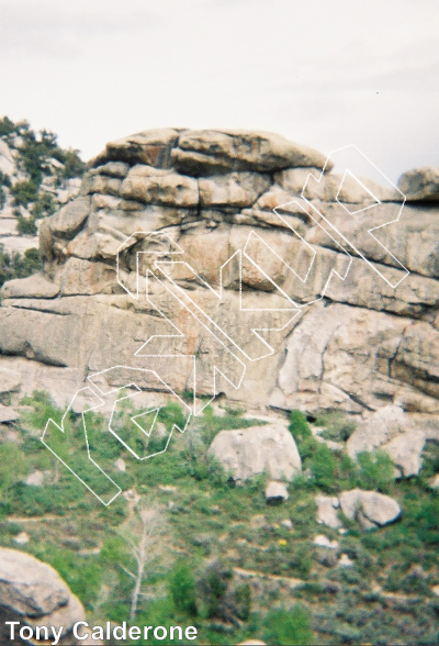 photo of Owl Rock - West from City of Rocks