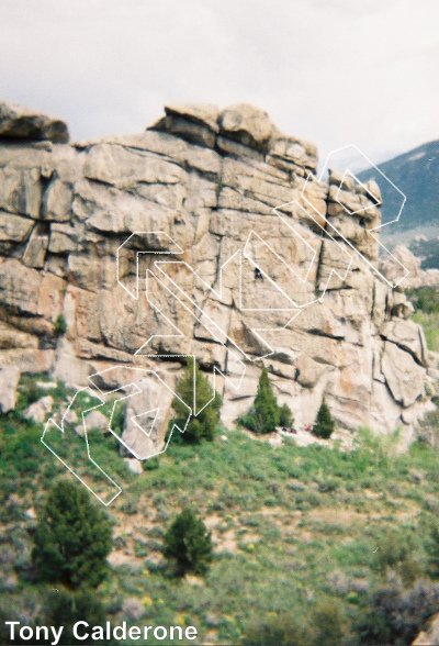 photo of Owl Rock - West from City of Rocks