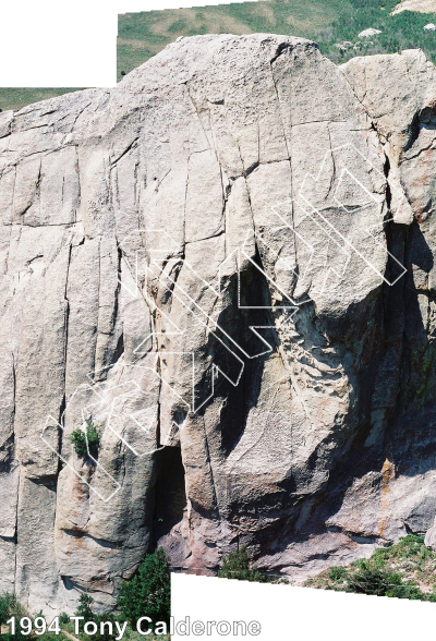 photo of Parking Lot Rock - East from City of Rocks