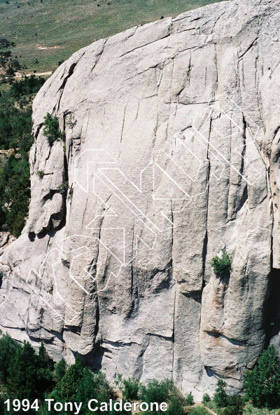 photo of Parking Lot Rock - East from City of Rocks