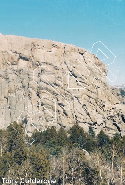 photo of Parking Lot Rock - West from City of Rocks