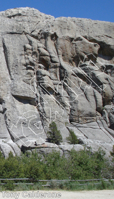 photo of Parking Lot Rock - West from City of Rocks