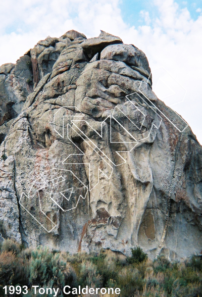 photo of Prospector Rock from City of Rocks