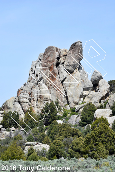 photo of Saddle Rocks - West from City of Rocks