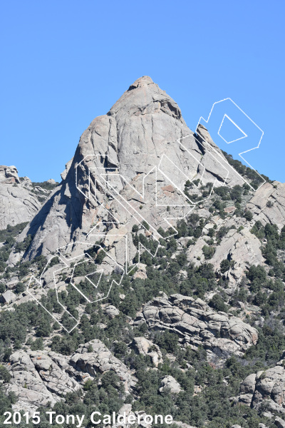photo of Steinfell's Dome - East from City of Rocks