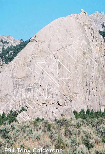 photo of Stripe - East from City of Rocks