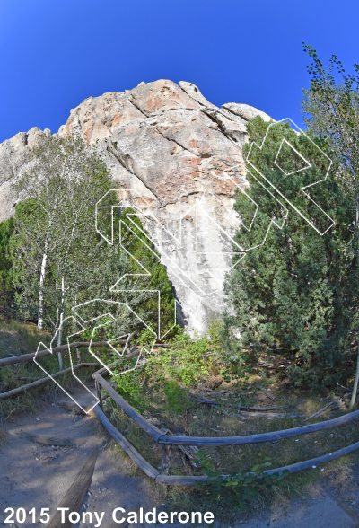 photo of Bumblie Rock - South from City of Rocks