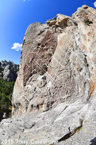 photo of Flaming Rock - West from City of Rocks