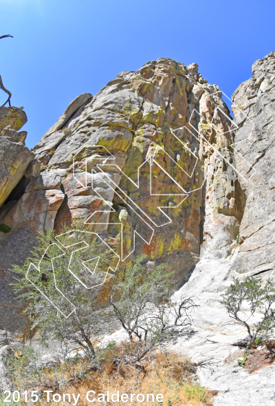 photo of Yellow Rock - Northeast from City of Rocks