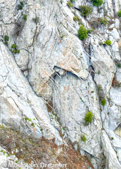 photo of The Keel - West from Little Cottonwood Canyon Rock Climbing