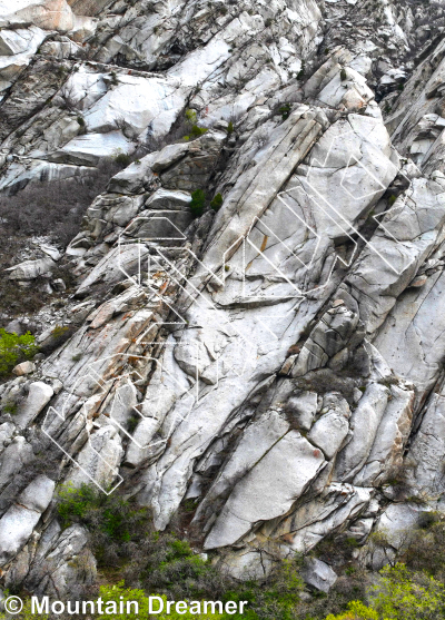 photo of Lizard Head - South from Little Cottonwood Canyon Rock Climbing