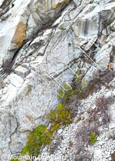 photo of Gate Buttress - Low East from Little Cottonwood Canyon Rock Climbing