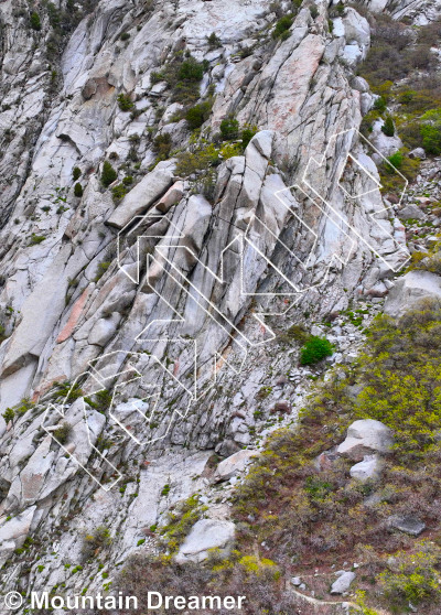 photo of The Keel - East from Little Cottonwood Canyon Rock Climbing