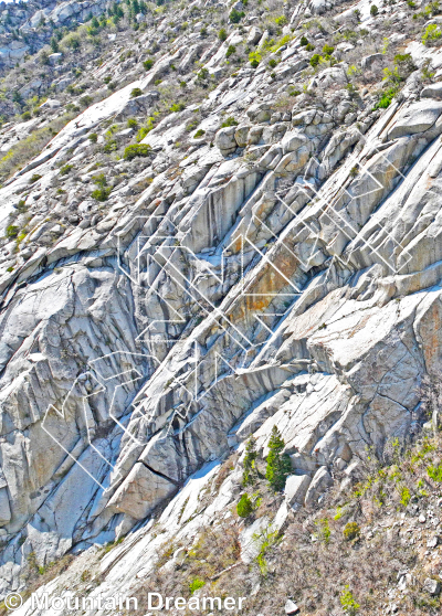 photo of Project,   at Black Peeler - East from Little Cottonwood Canyon Rock Climbing