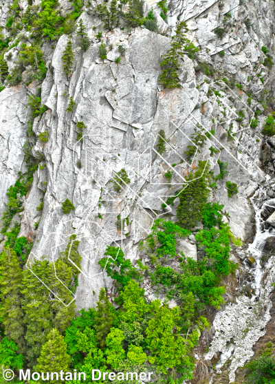 photo of Coalpit - North from Little Cottonwood Canyon Rock Climbing