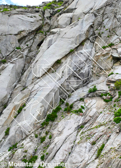 photo of The Thumb - South from Little Cottonwood Canyon Rock Climbing