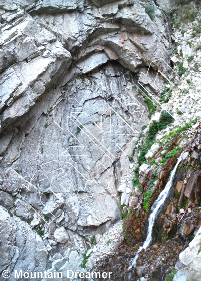 photo of Coalpit - West from Little Cottonwood Canyon Rock Climbing