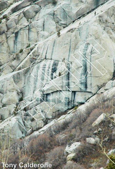 photo of Tin Man,  ★★★ at Black Peeler - East from Little Cottonwood Canyon Rock Climbing