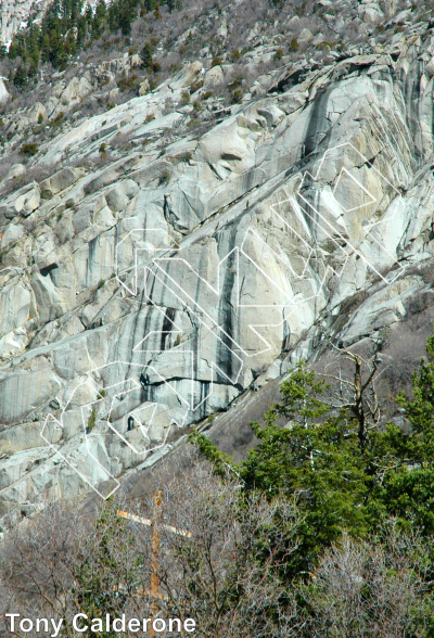 photo of Tin Man,  ★★★ at Black Peeler - East from Little Cottonwood Canyon Rock Climbing
