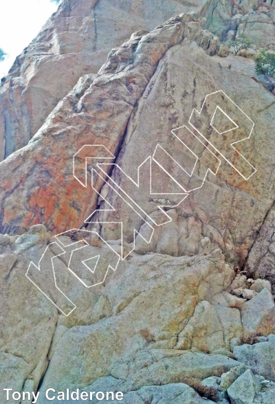 photo of Crescent Crack Buttress - East from Little Cottonwood Canyon Rock Climbing