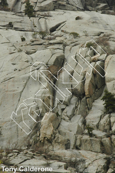 photo of Gate Buttress - South from Little Cottonwood Canyon Rock Climbing