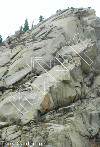 photo of Gate Buttress - High East from Little Cottonwood Canyon Rock Climbing