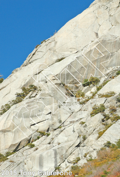 photo of Gate Buttress - High East from Little Cottonwood Canyon Rock Climbing