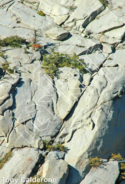 photo of Gate Buttress - South from Little Cottonwood Canyon Rock Climbing