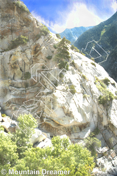 photo of Gate - Low West from Little Cottonwood Canyon Rock Climbing