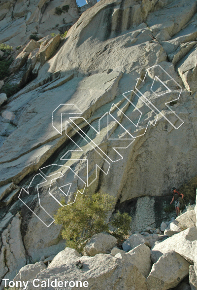 photo of Green A Buttress - South from Little Cottonwood Canyon Rock Climbing