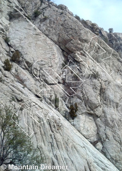 photo of The Keel - West from Little Cottonwood Canyon Rock Climbing