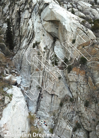 photo of Gate - High West from Little Cottonwood Canyon Rock Climbing