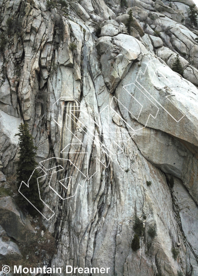 photo of Gate - High West from Little Cottonwood Canyon Rock Climbing